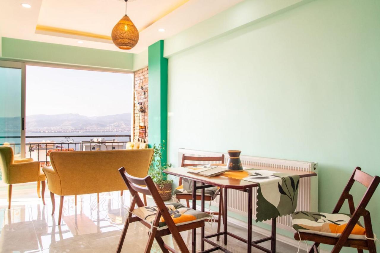 Flat With Great View And Central Location In Konak Izmir Exteriör bild