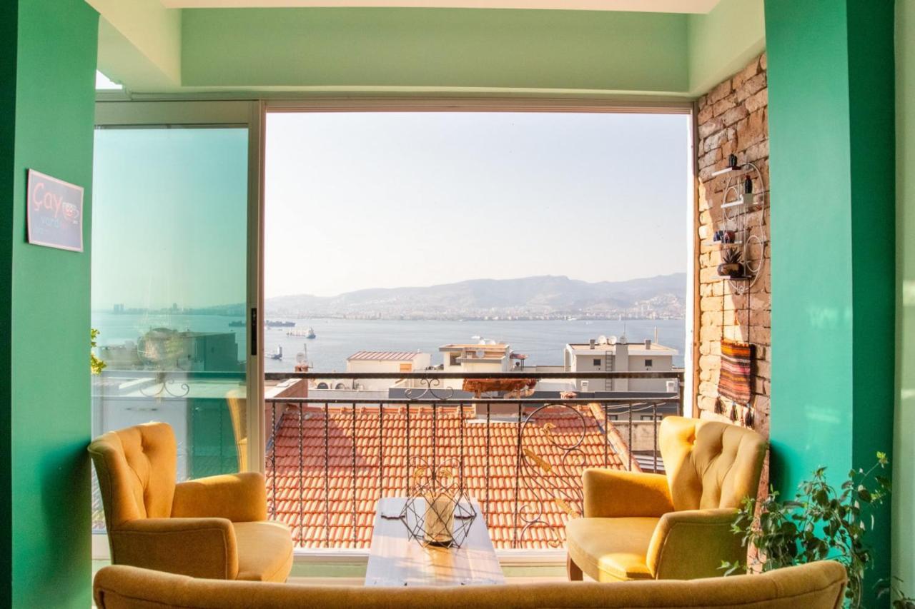 Flat With Great View And Central Location In Konak Izmir Exteriör bild