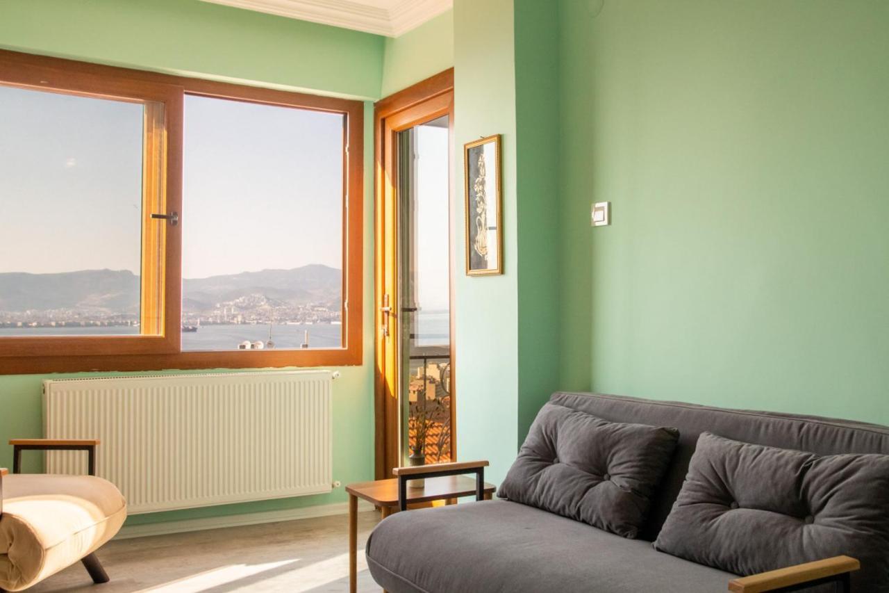 Flat With Great View And Central Location In Konak Izmir Exteriör bild